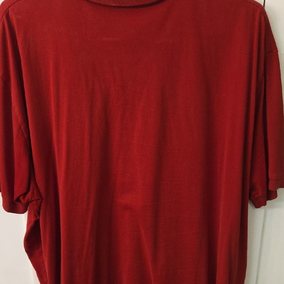 Polo by Ralph Lauren Men's Deep Red Polo with Blue Pony - Picture 3 of 3